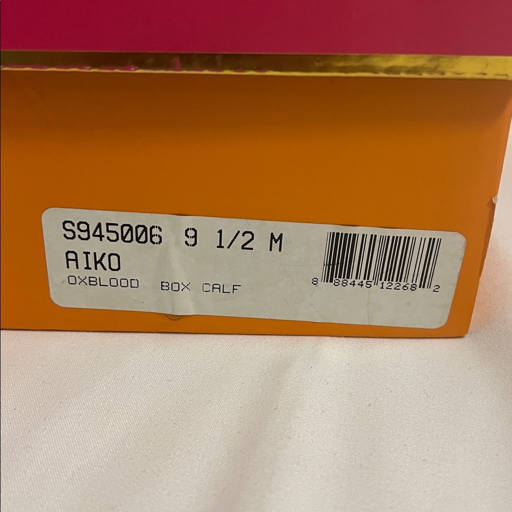 Kate Spade Burgundy Heels with Black Bow - Picture 8 of 8